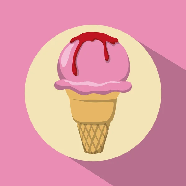 冰淇淋设计 — 图库矢量图片