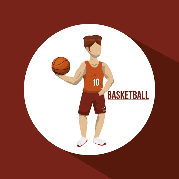 Basketball Sport Design — Stockvektor