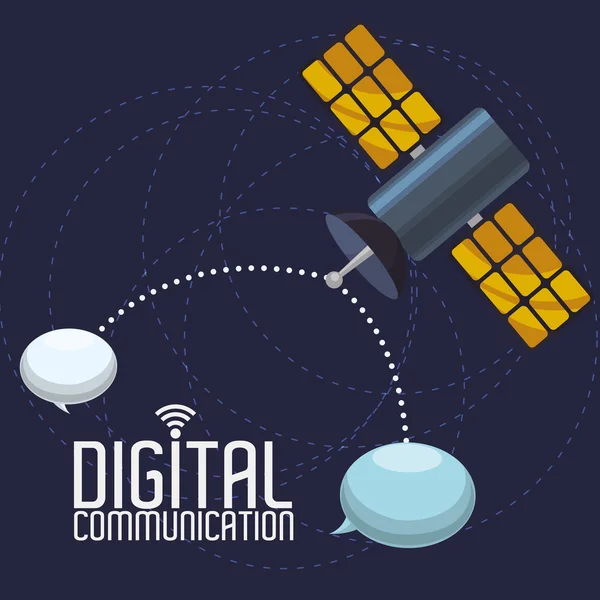 Diseño de comunicación digital — Archivo Imágenes Vectoriales