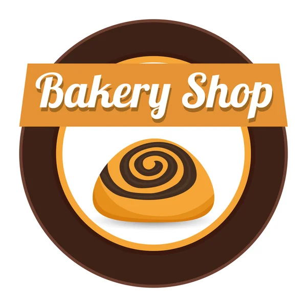 Anuncio tienda de panadería — Vector de stock