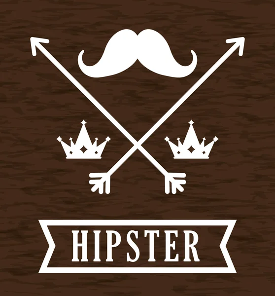 Hipster retro i vintage — Wektor stockowy