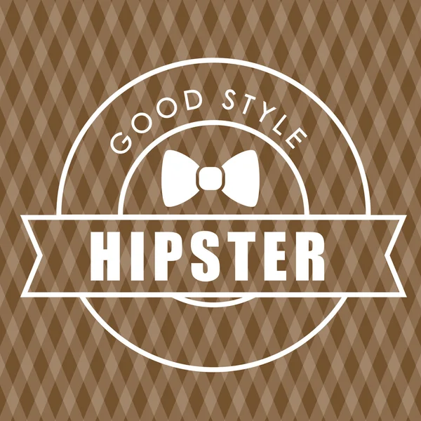 Hipster retro and vintage — Stock Vector