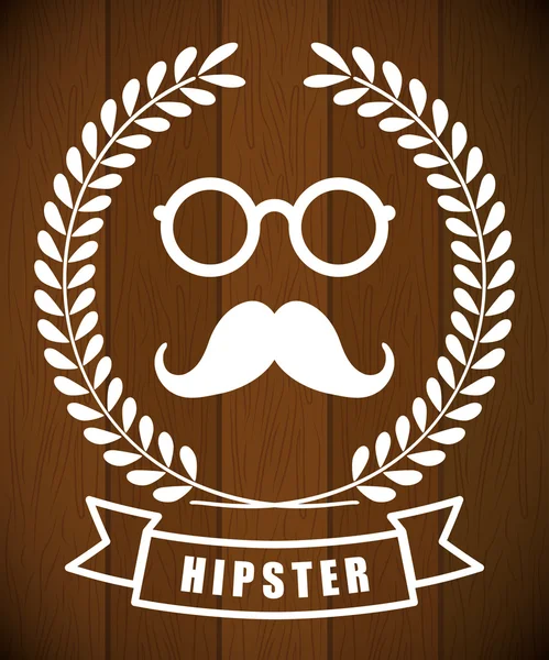 Hipster retro och vintage — Stock vektor