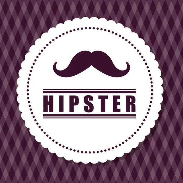 Hipster retro en vintage — Stockvector
