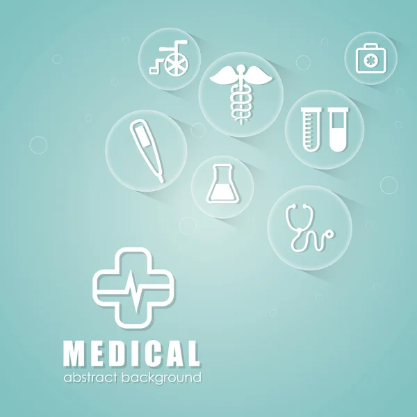 Grafica sanitaria medica — Vettoriale Stock