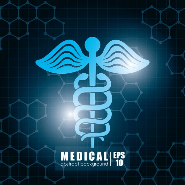 Medical healthcare graphic — Stock Vector