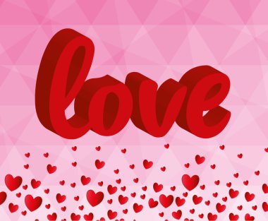 Mutlu Sevgililer günü renkli kart