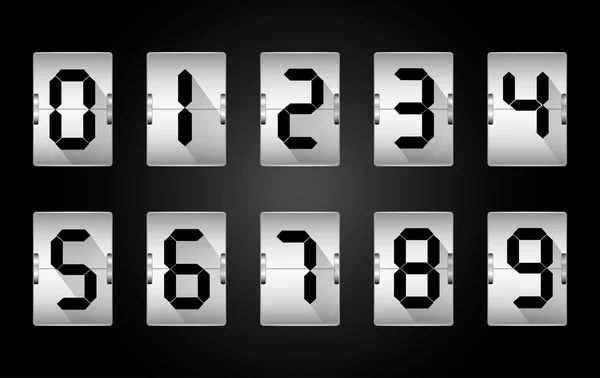 Kódy a číslice — Stockový vektor