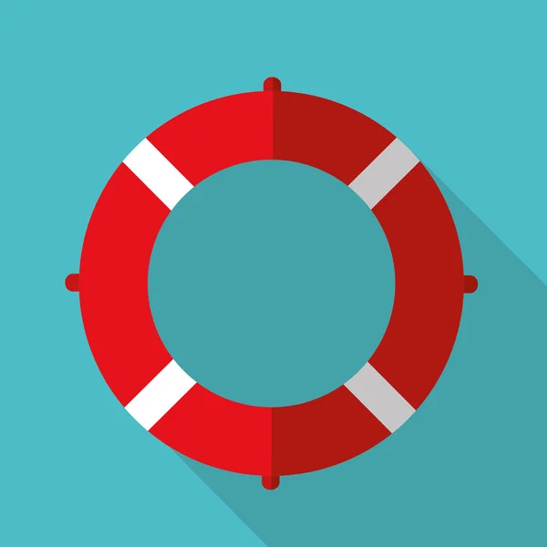 Nautical float graphic icon — Stock Vector