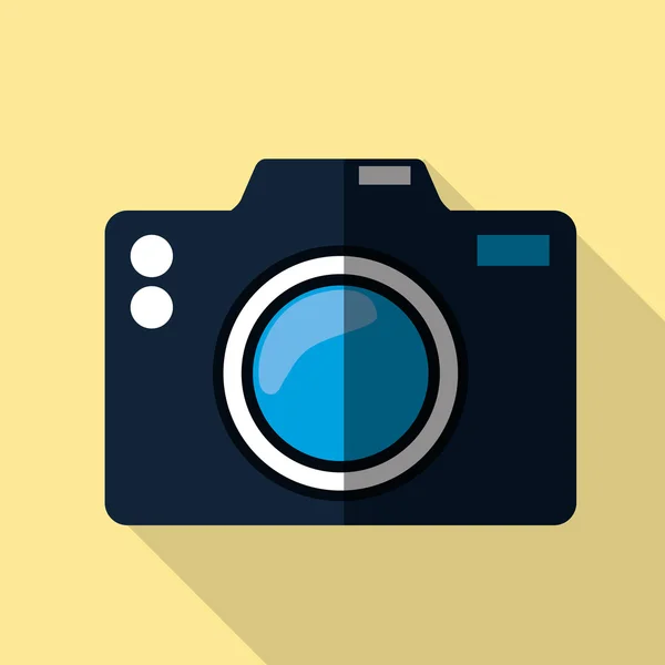 Photographie caméra icône graphique — Image vectorielle