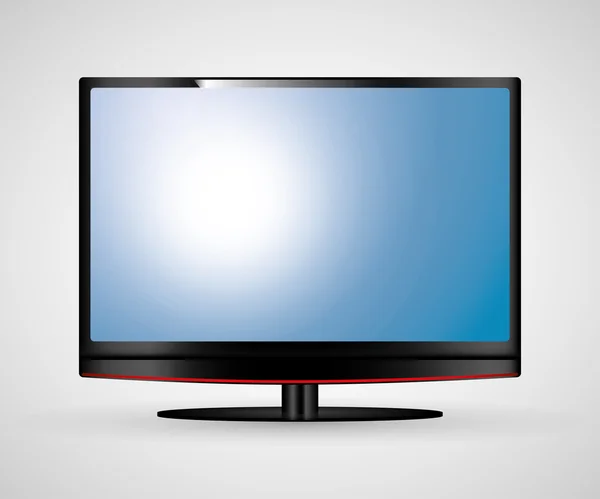 Icono de pantalla de televisión — Vector de stock