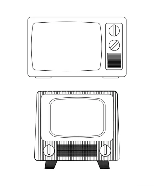 Tv screen icon — Stock Vector