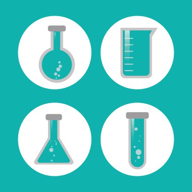 Bilim simgeleri tasarım