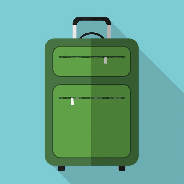 Zomer vakantie koffer — Stockvector
