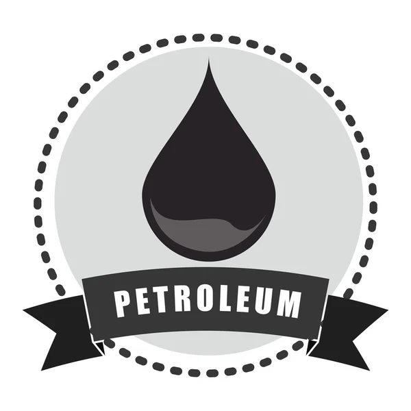 Petroleum pris design — Stock vektor