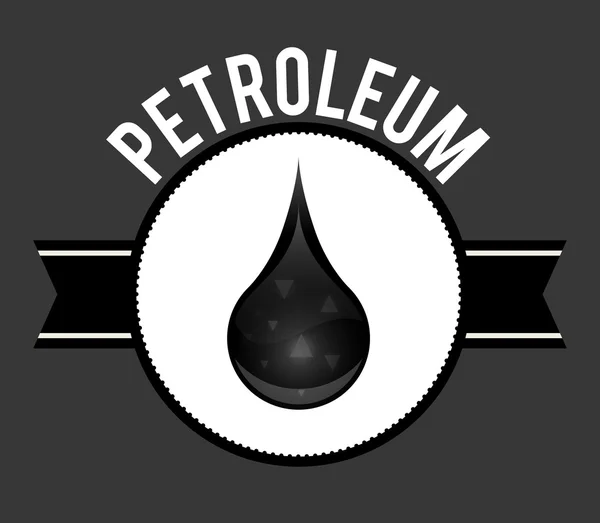 Petroleum pris design — Stock vektor