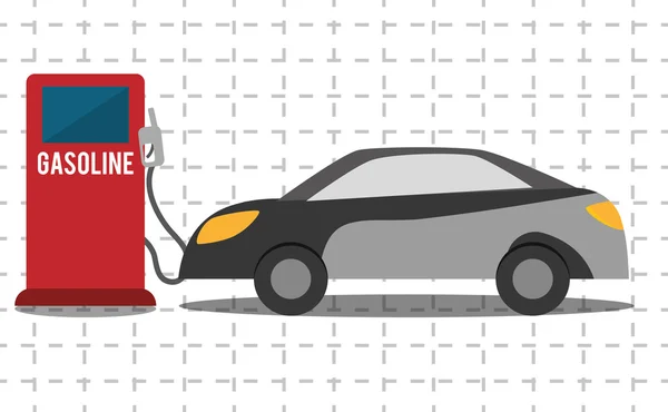 Petroleum price design — Stock Vector