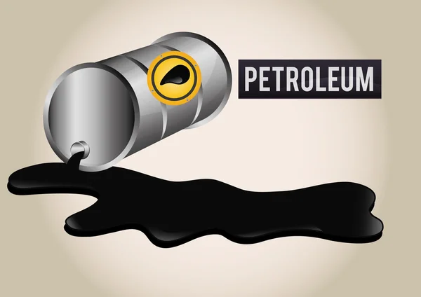 Petroleum pris design — Stock vektor