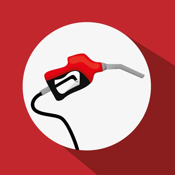 Petrol fiyatı tasarım — Stok Vektör