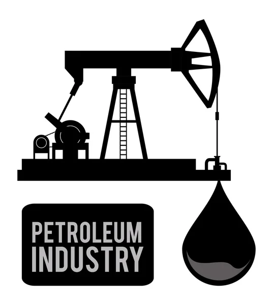 Petroleum pris design — Stock vektor