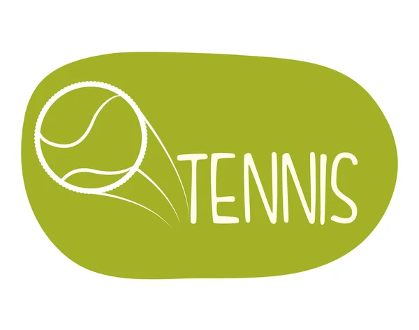 Tennissport – stockvektor