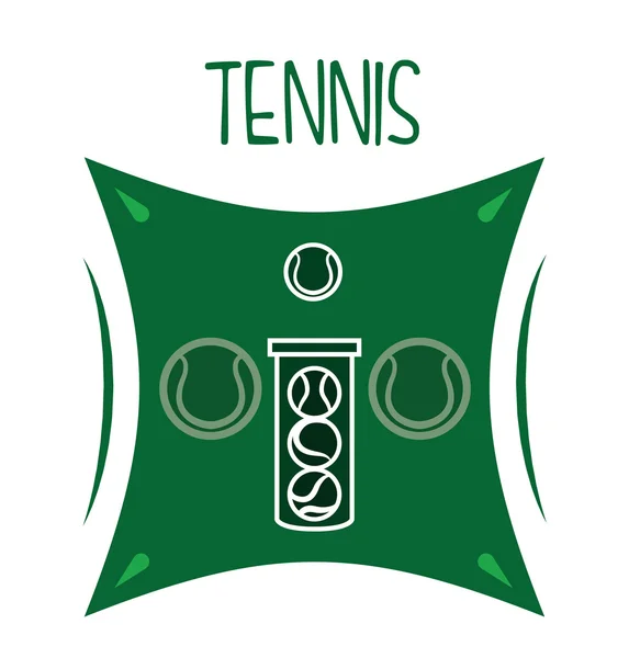 Tennissport-Design — Stockvektor