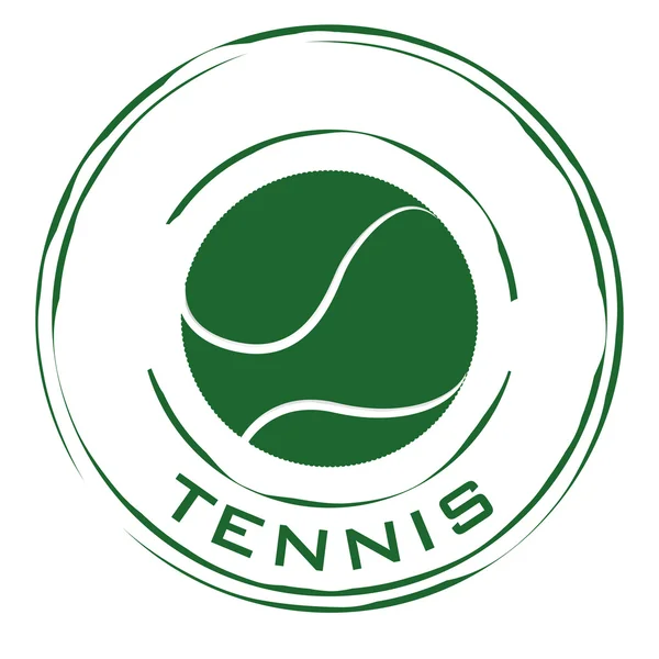 Tennis design sportif — Image vectorielle