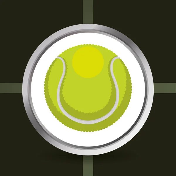 Tennis sport ontwerp — Stockvector