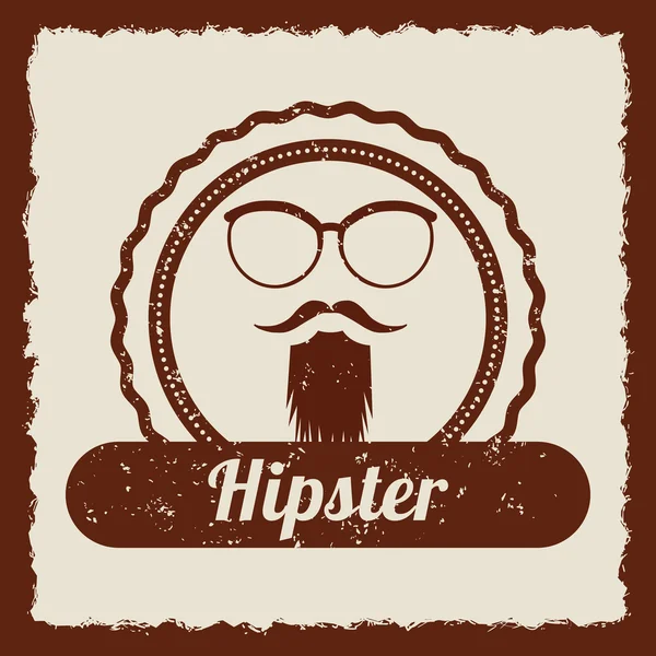 Hipster stil design — Stock vektor