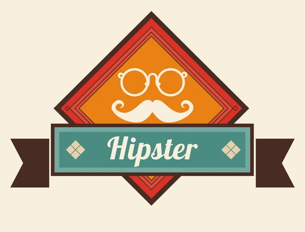 Hipster stil design — Stock vektor