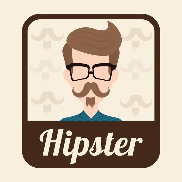 Hipster style design — Stock Vector