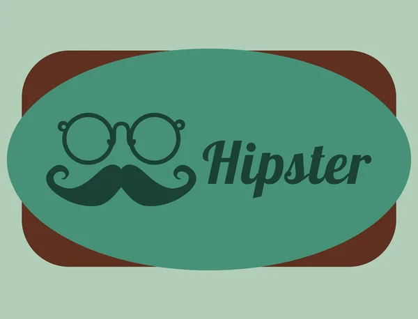 Hipster style design — Stock Vector