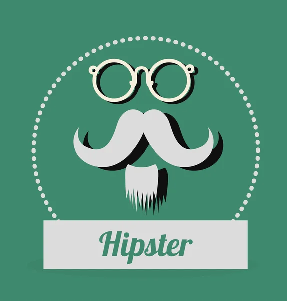 Hipster stil design — Stock vektor