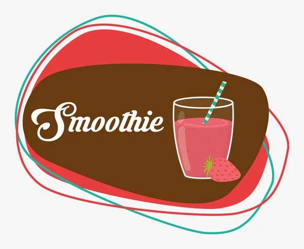 Conception d'icônes Smoothie — Image vectorielle