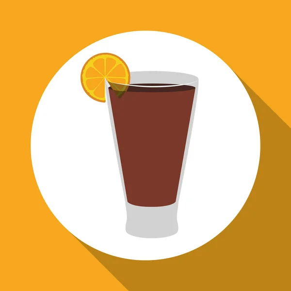 Cocktail iconen ontwerp — Stockvector