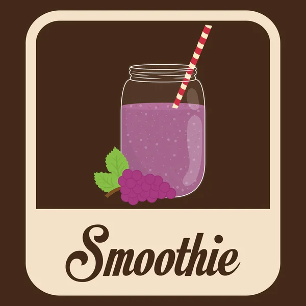 Conception d'icônes Smoothie — Image vectorielle