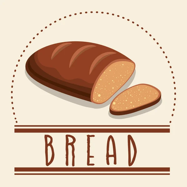 빵집 디자인 — 스톡 벡터