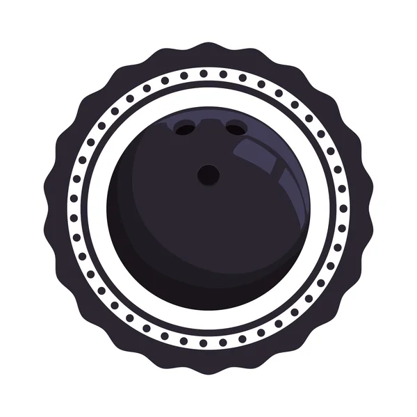 Diseño de iconos de bolos — Vector de stock