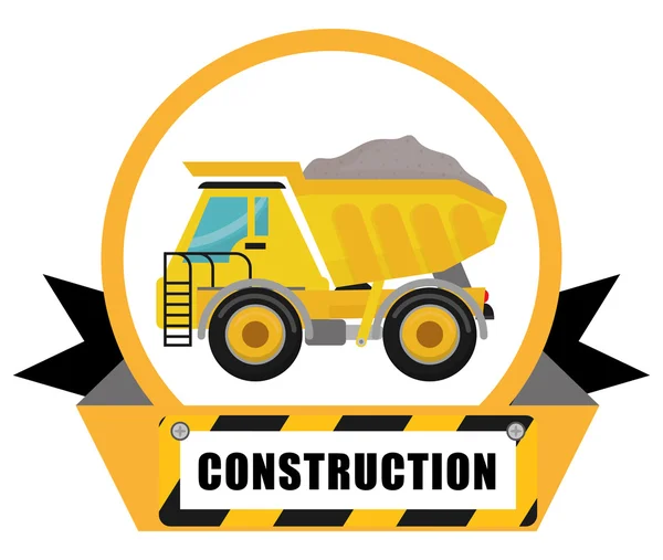 En construcción diseño — Vector de stock