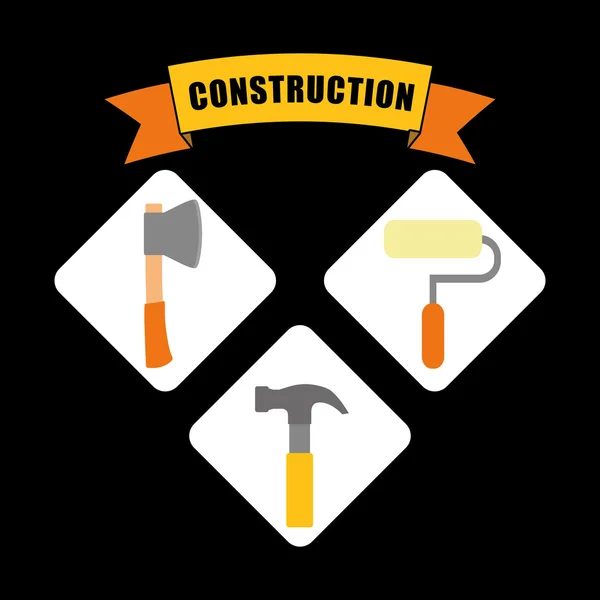 Under construction design — Stock Vector