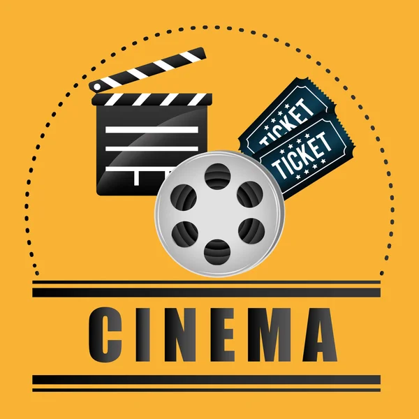 Design icone del cinema — Vettoriale Stock