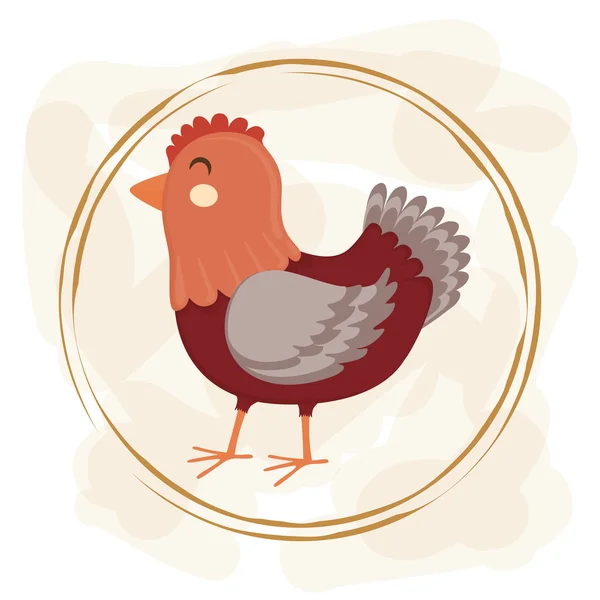 Diseño del concepto de granja — Vector de stock