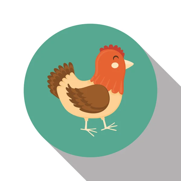 Diseño del concepto de granja — Vector de stock