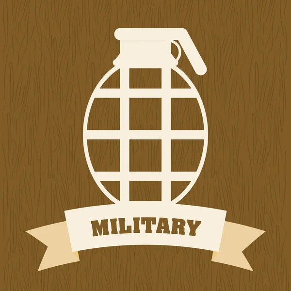 Diseño de las fuerzas armadas — Vector de stock