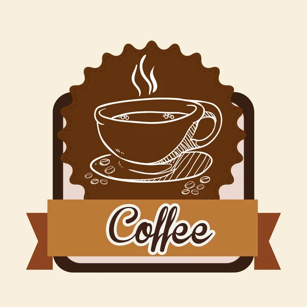 Дизайн иконок Cofee — стоковый вектор