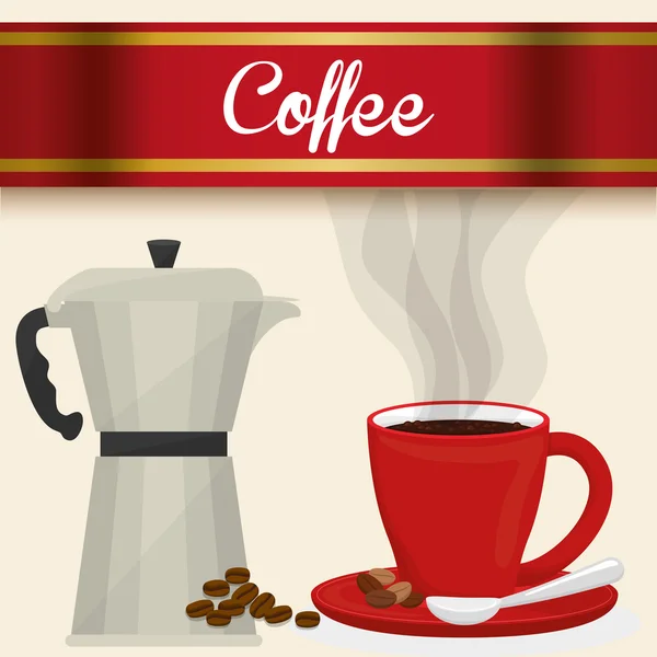 Cofee icons design — Stock Vector