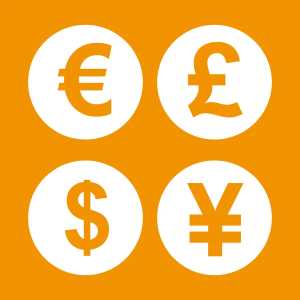 Geld iconen ontwerp — Stockvector