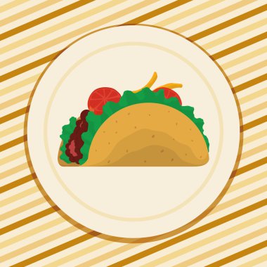 Fast food simgeleri tasarım