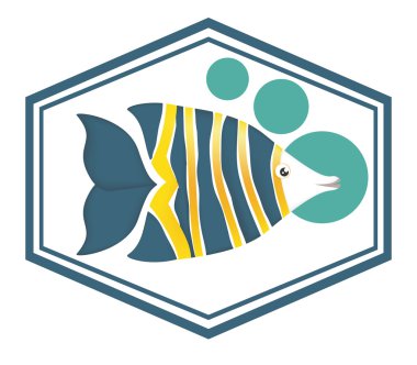 Balık simgeleri tasarım