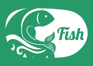 Balık simgeleri tasarım